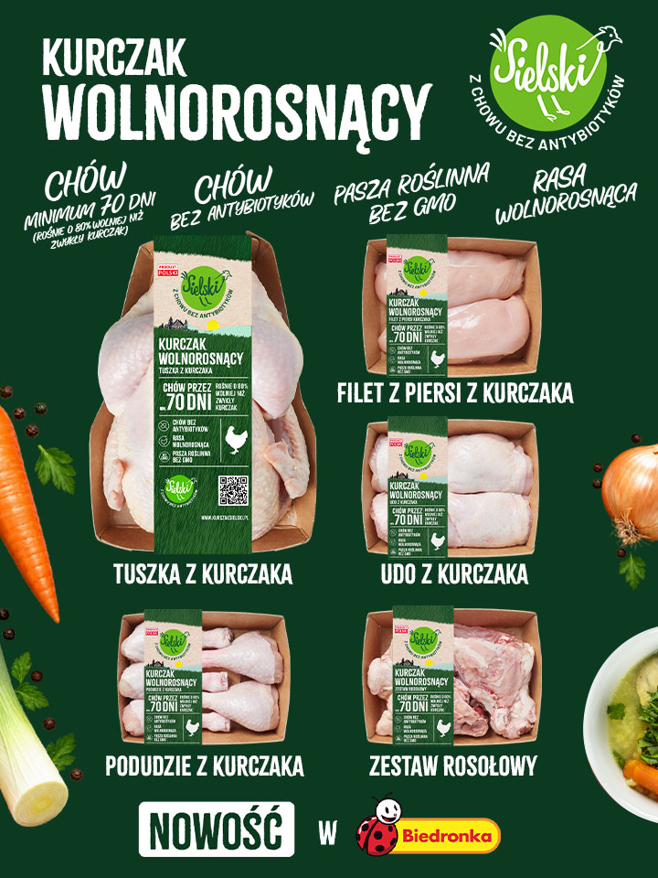 Kurczak Sielski – kurczak wolnorosnący