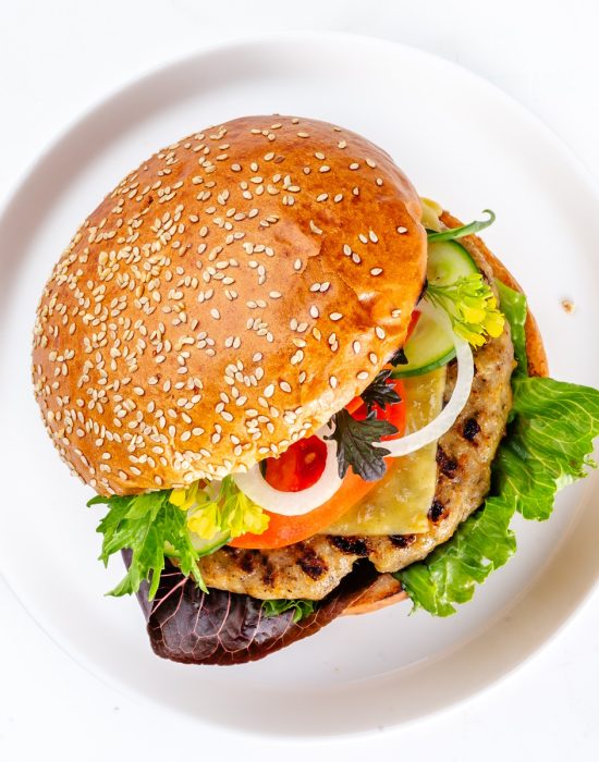 Sielski burger - Kurczak Sielski. Idyllic burger